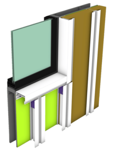 Cladding Termination CL-300 - Clip and Rail Cladding System - Cladiator